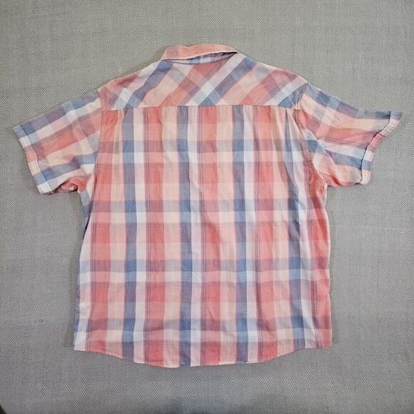 OG Weatherproof Vintage Shirt 2XL Short Sleeve Button Up Americana Normcore - Picture 13 of 16